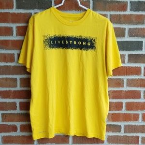 Nike Livestrong Dry Fit Short Sleeve TShirt